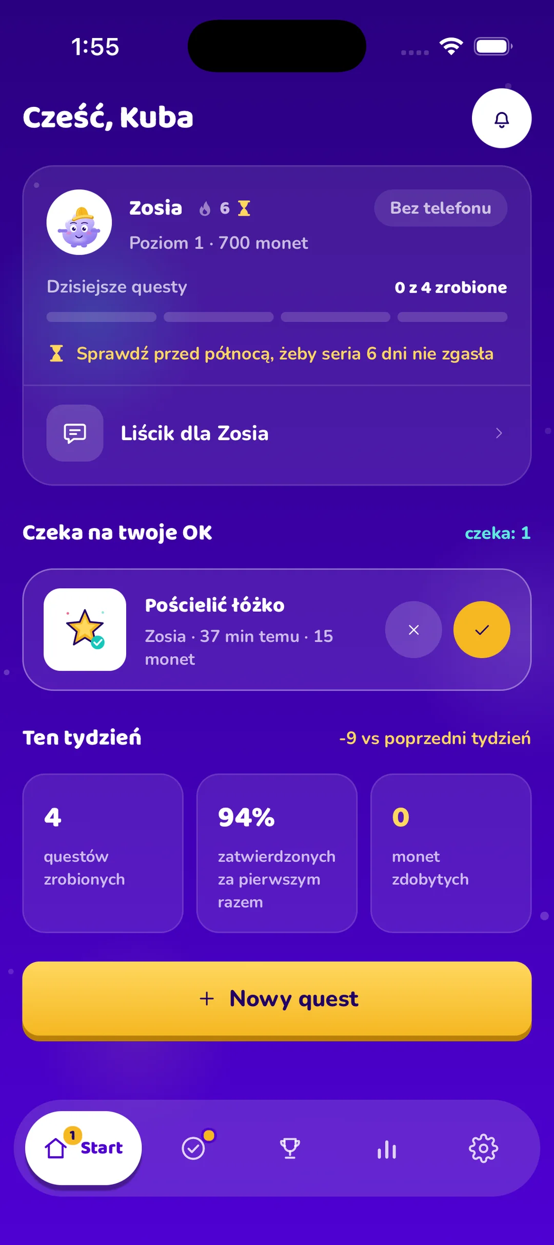 Twój telefon